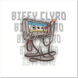 Biffy Clyro Cassette Posters and Art